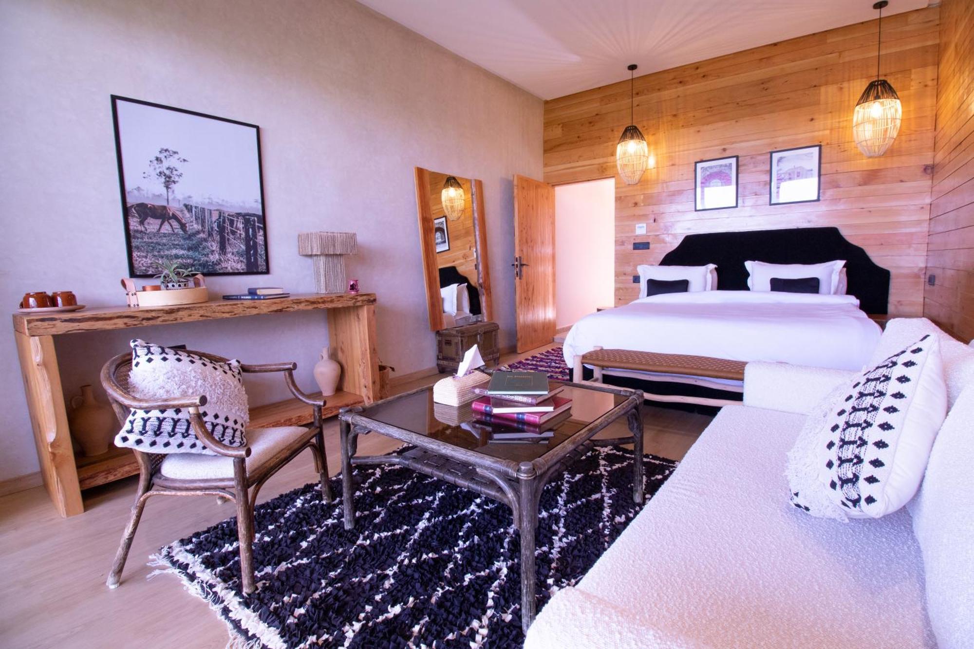 Bio Et Bois -Luxury Bio Farm- Villa Moulay Yacoub Dış mekan fotoğraf